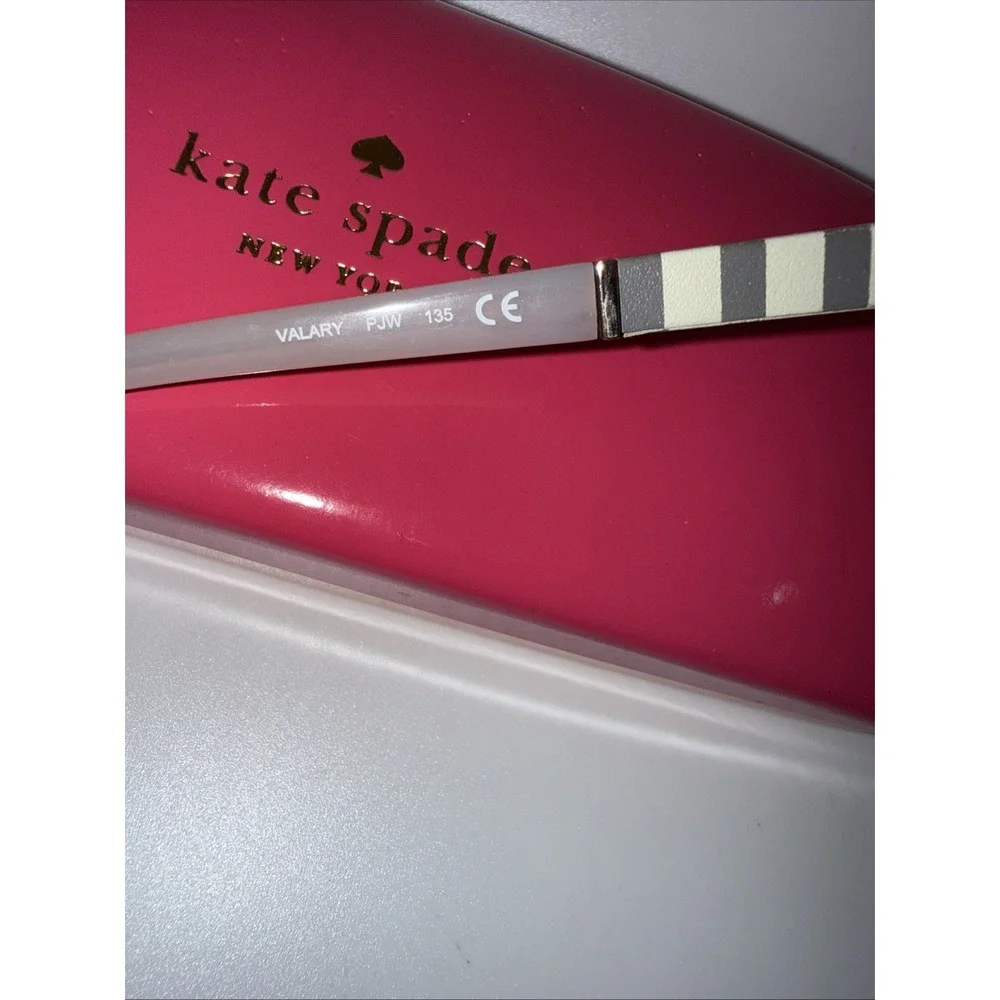 Kate Spade Valary PJW Authentic Copper Half Rim Eyeglass Frames 51-16-135 & Case
